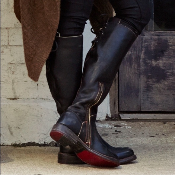 Bed|Stü Manchester Distressed Black Boots - Picture 2 of 8